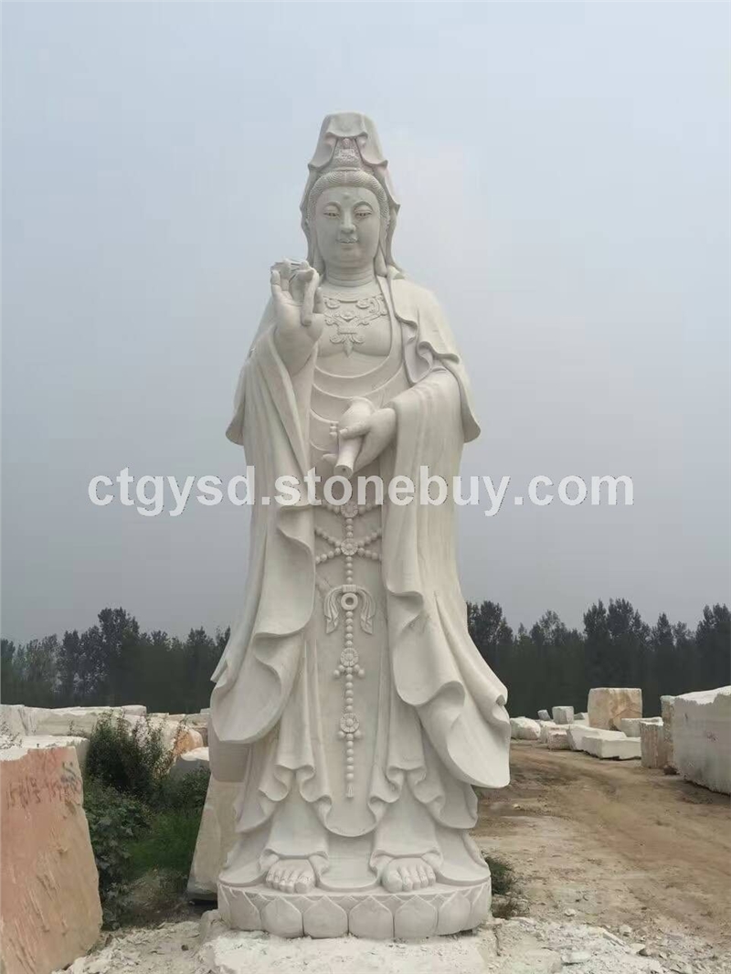 石雕滴水觀音