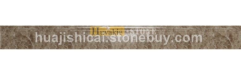 华基石材厂家直销天然大理石地脚线150-18-01（浅啡网）