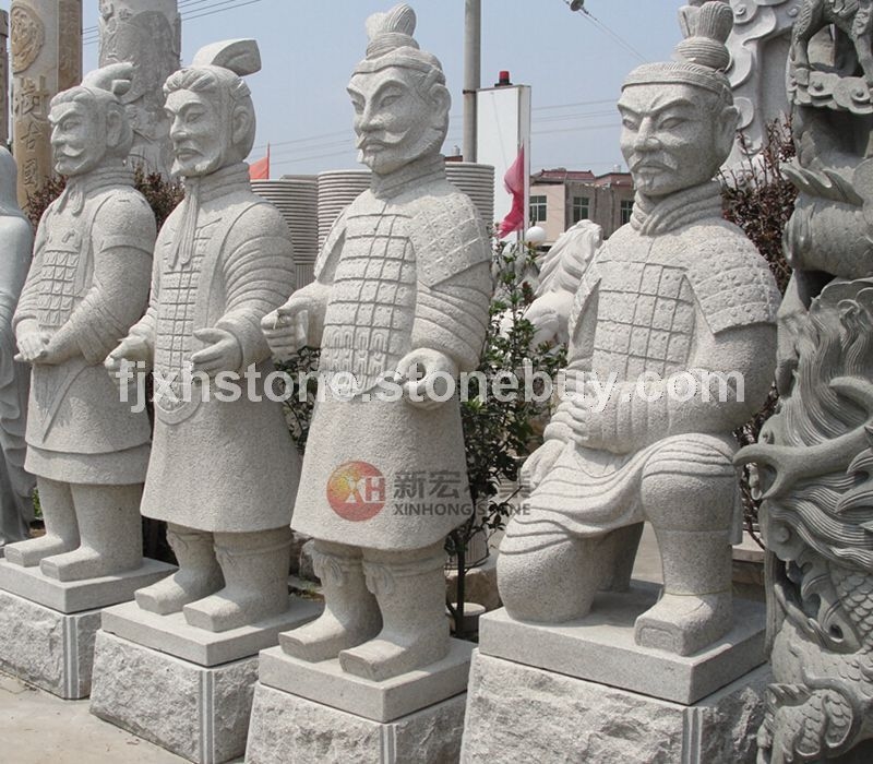 石雕兵馬俑