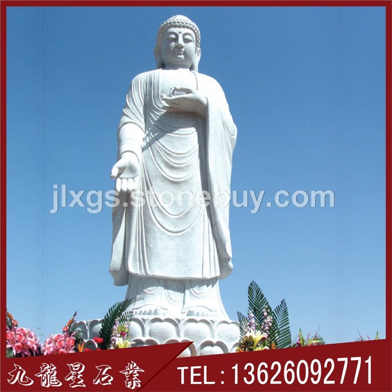 石雕佛像定做 寺庙佛像 青石罗汉雕刻