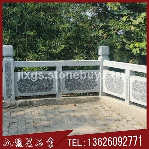 河堤石栏杆 石材栏杆厂家 惠安石雕栏杆