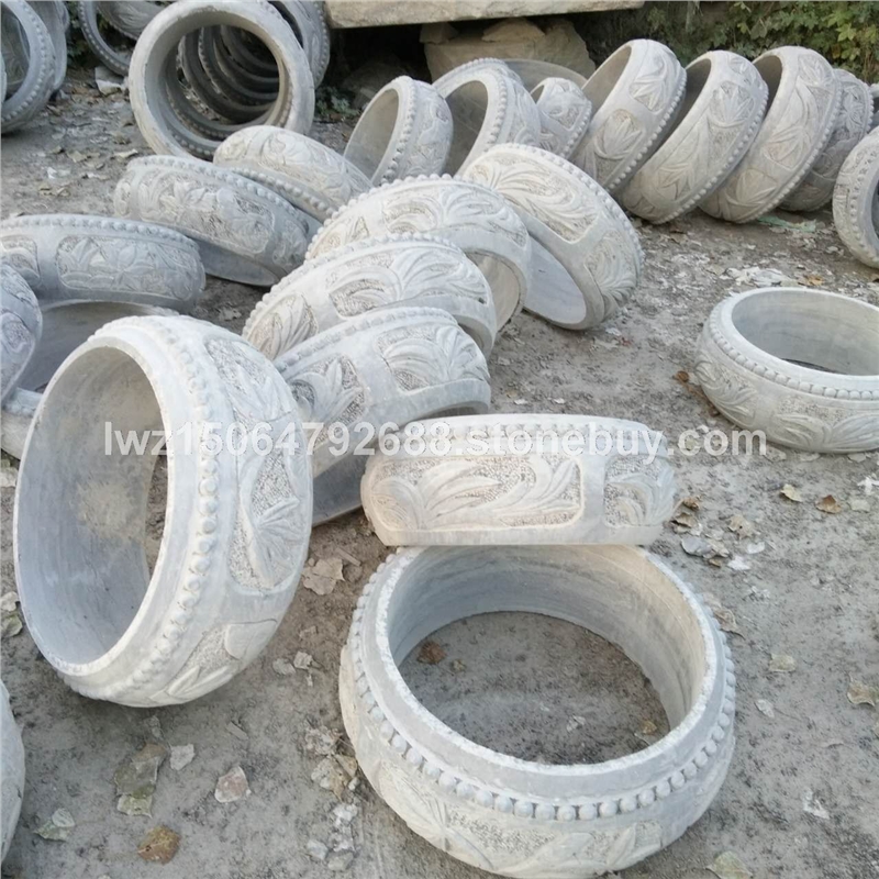 青石柱墩 仿古柱顶石 古建筑柱墩