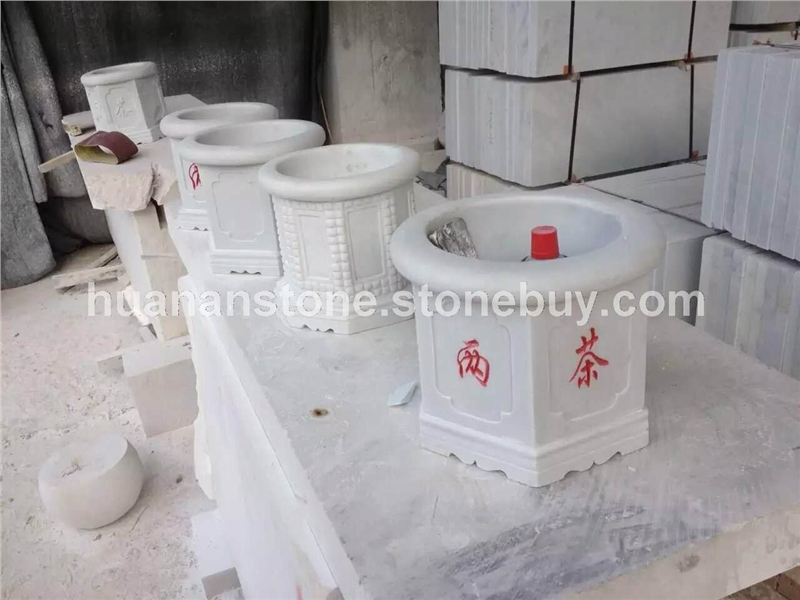 汉白玉工艺品 16
