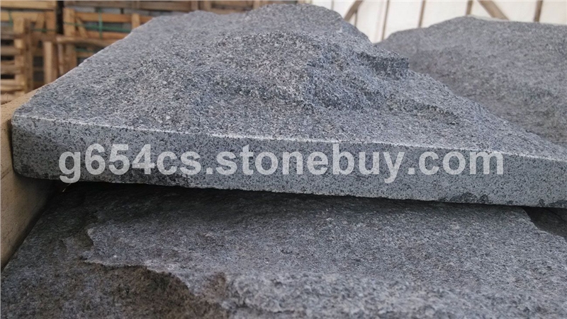 芝麻灰花岗岩--磨菇面