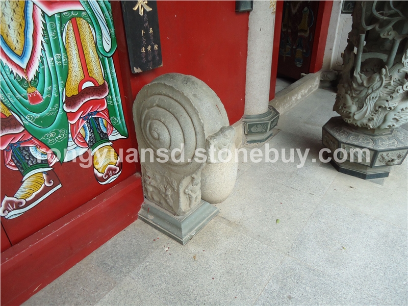 厂家供应寺庙石墩 青石石墩 仿古工艺雕刻