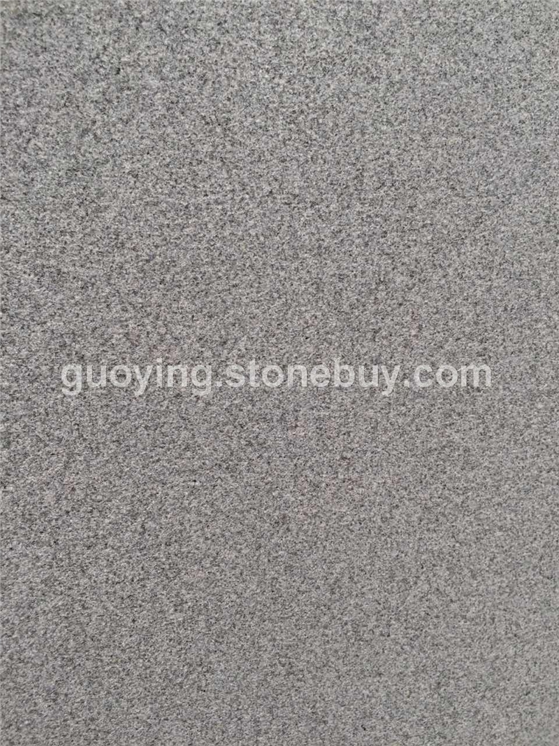 G654芝麻黑喷砂面