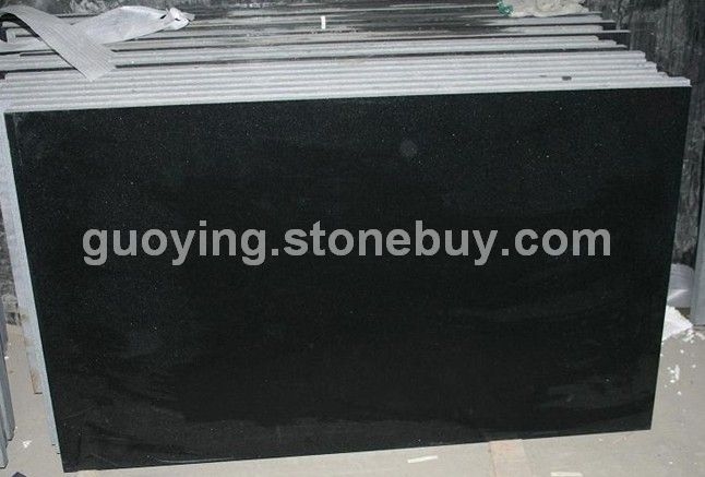 芝麻黑黑石材-654染板