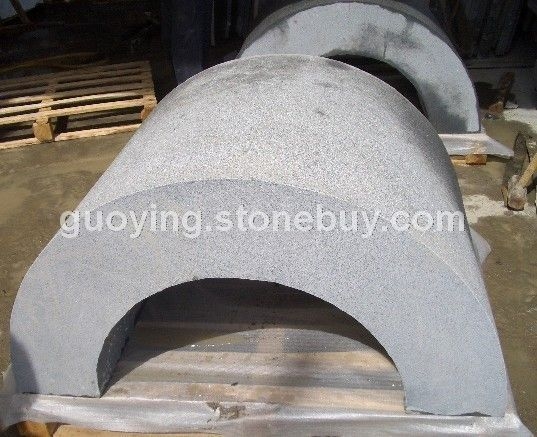 芝麻黑弧形加工