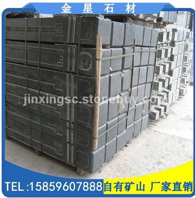 芝麻黑栏杆石雕刻