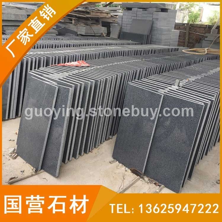 福建芝麻黑G654光面干挂板