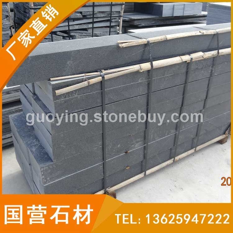 优质石材 芝麻黑 深灰麻墓碑石 墓碑石料