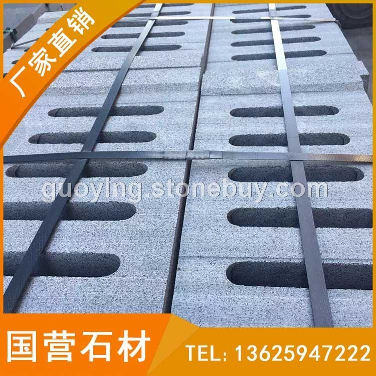 芝麻黑 深灰麻 水沟盖板 G654石材水沟石
