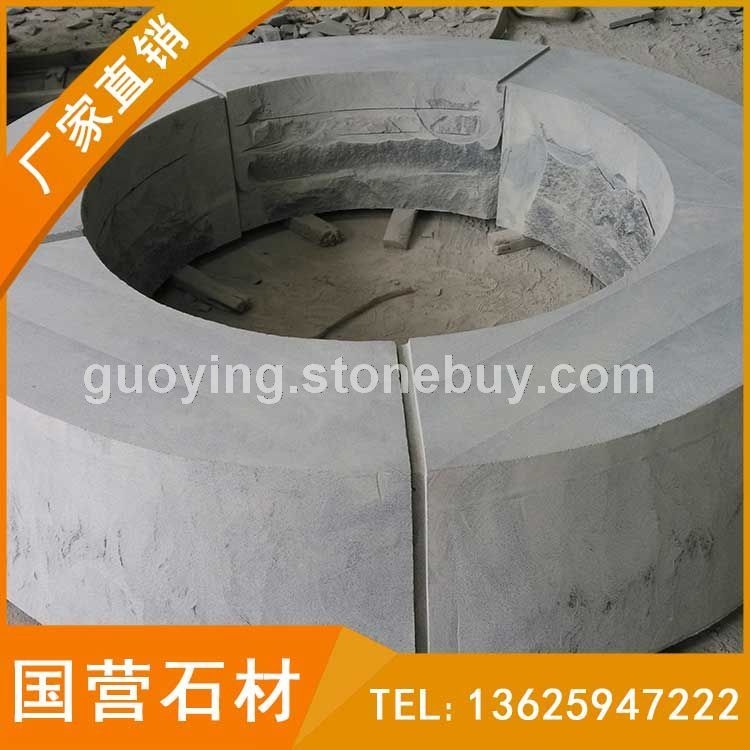 异形加工 花围树围芝麻黑G654 围圆