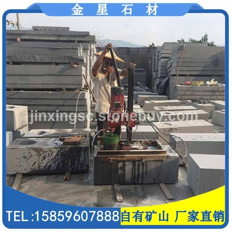 芝麻黑G654异形石材 景观用石