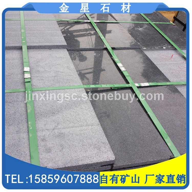 芝麻黑G654磨光板 抛光面板材