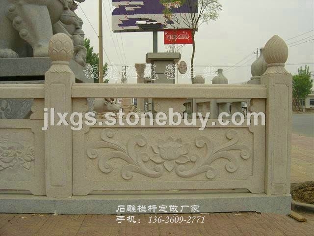 石材栏杆厂家 福建石栏杆 石雕栏杆定制