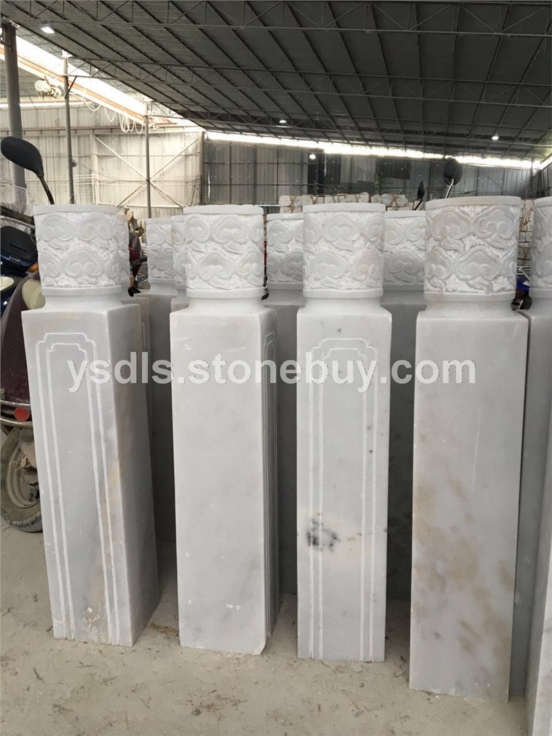 广西白异形栏杆 23