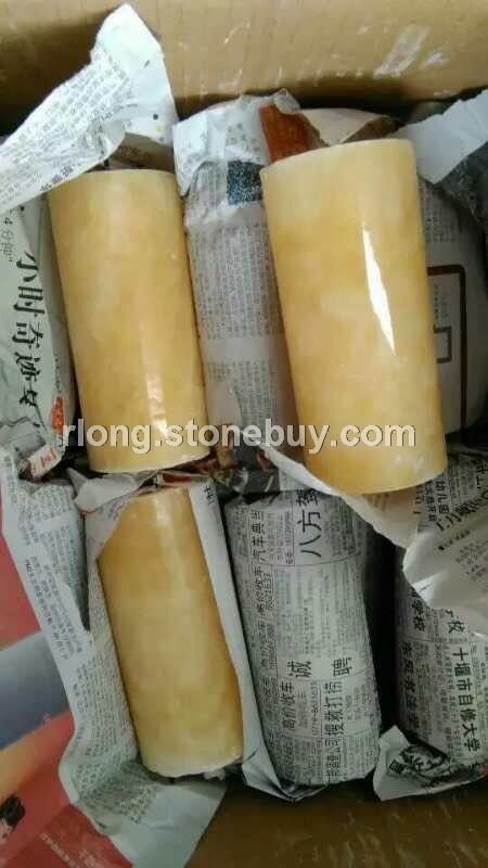 米黄玉长楼梯扶手配件