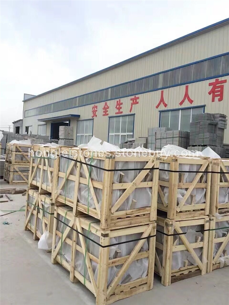 出口五莲红罗马柱包装