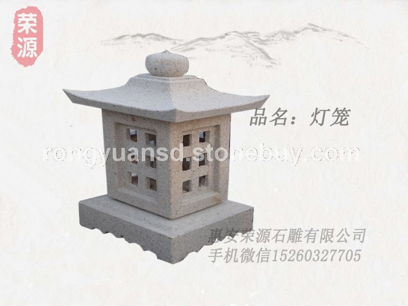 供應(yīng)訂做日式石燈籠  景觀石燈 春日石燈