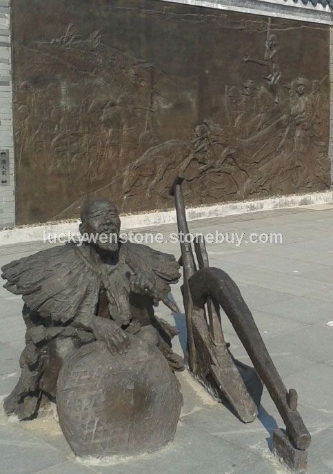 铸铜雕塑 