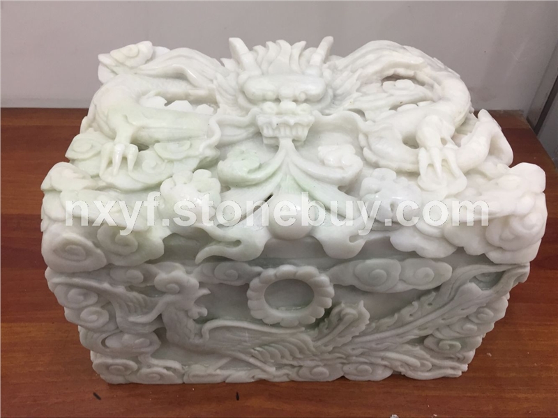 厂家直销 ,殡葬用品天然芦山玉，米黄玉，汉白玉骨灰盒 ，可加工定制，欢迎选购