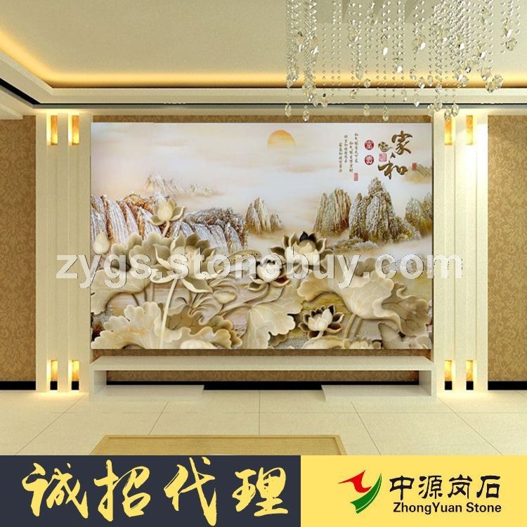 人造石背景墻