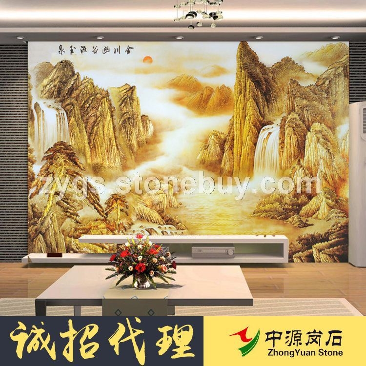 2017廠家直銷 人造石背景墻