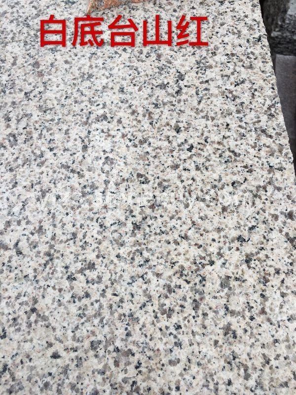 白底台山红