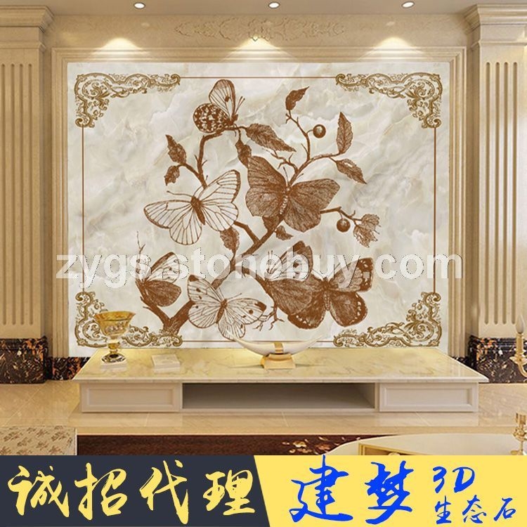 人造石电视背景墙 石纹背景墙 招募代理