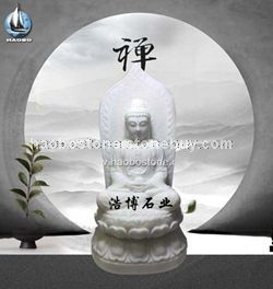 汉白玉佛像