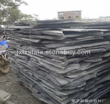 天然青石板乱型石庭院板岩