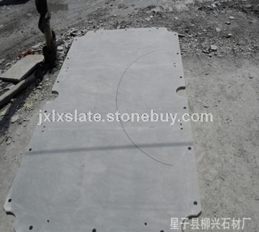 自然板岩出口台球桌青石板