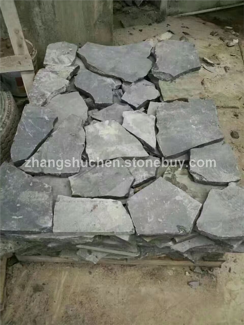 仿古青色碎拼