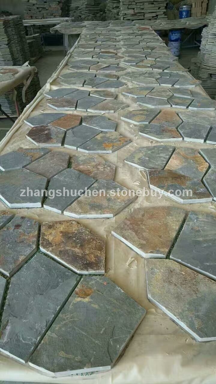 秀色碎拼，网贴石