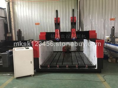 加高型双头立体平面两用重型石材雕刻机