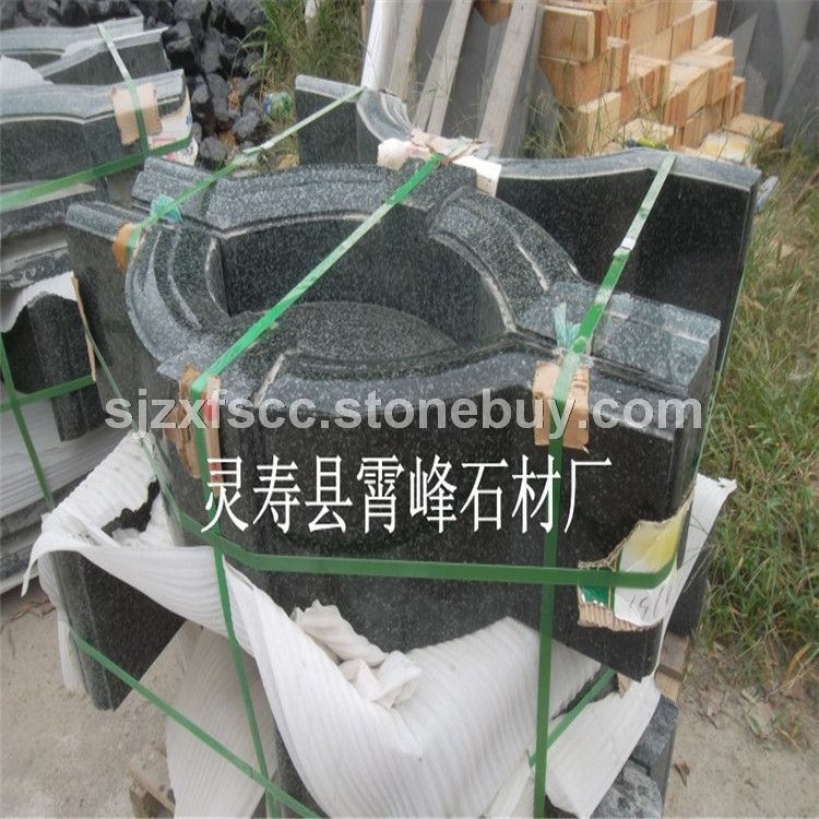 万年青光面压顶石 细花万年青石材价格 万年青花岗石生产厂家