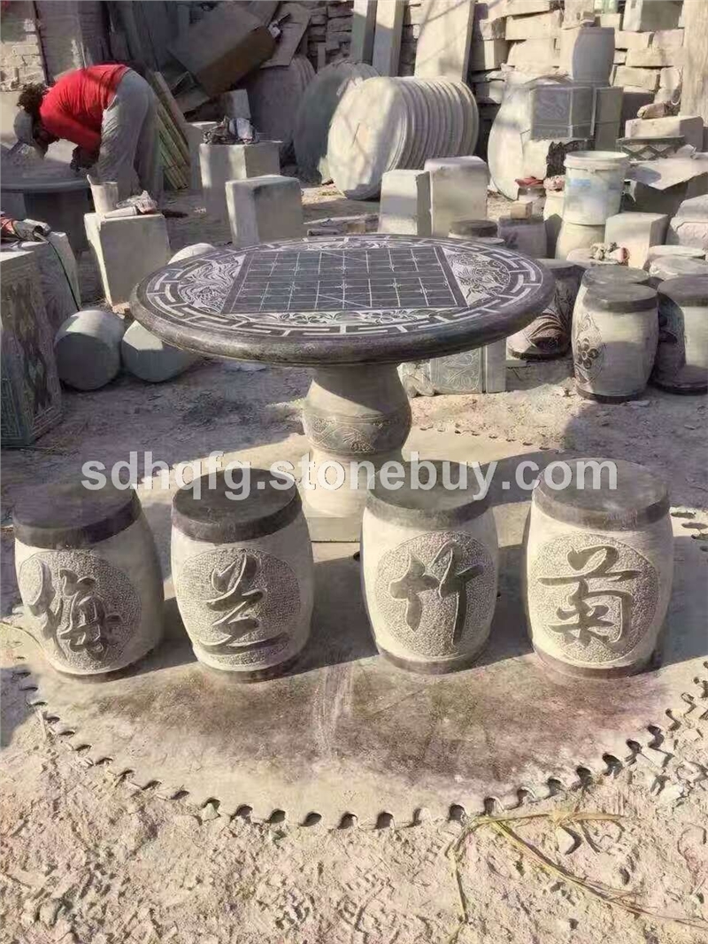 佛像，石抱鼓，石亭，石桥，喷泉，石桌石椅，香炉，供台，石塔
