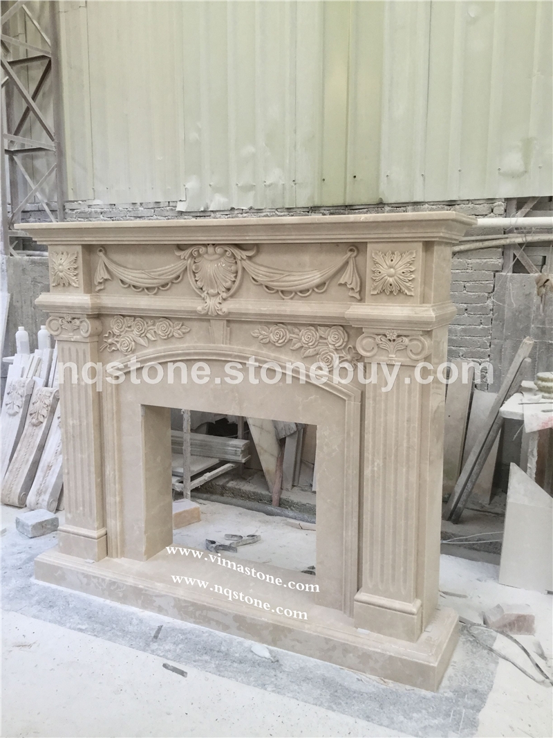 F-042Fireplace Mantel现代装饰壁炉架