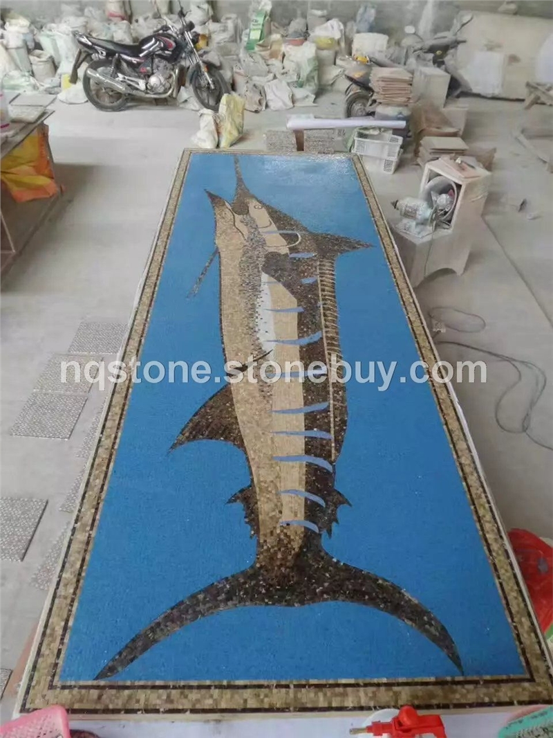 MT-220大理石马赛克装饰画