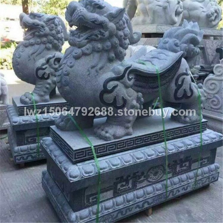 石雕麒麟貔貅 石雕獅子 石雕大象 石雕動(dòng)物雕刻