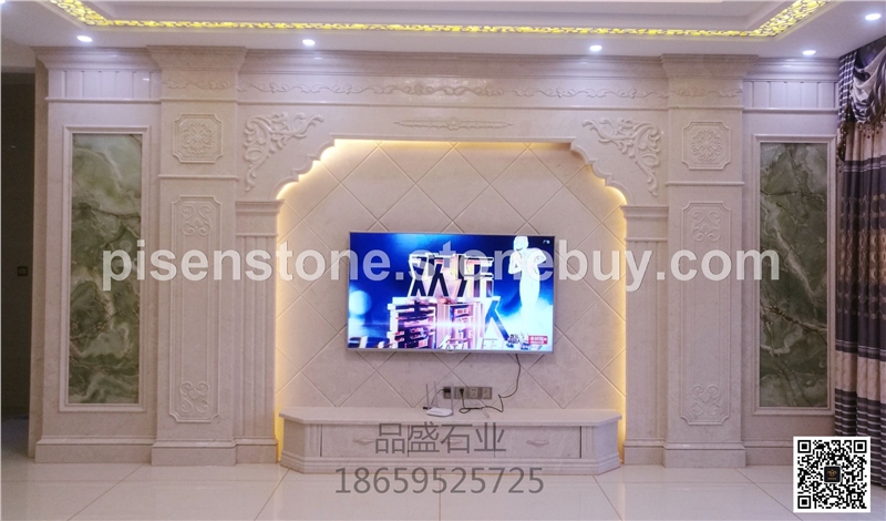 欧式风格电视背景