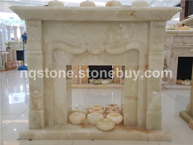 F-012（进口冰玉壁炉架Fireplace Mantel）