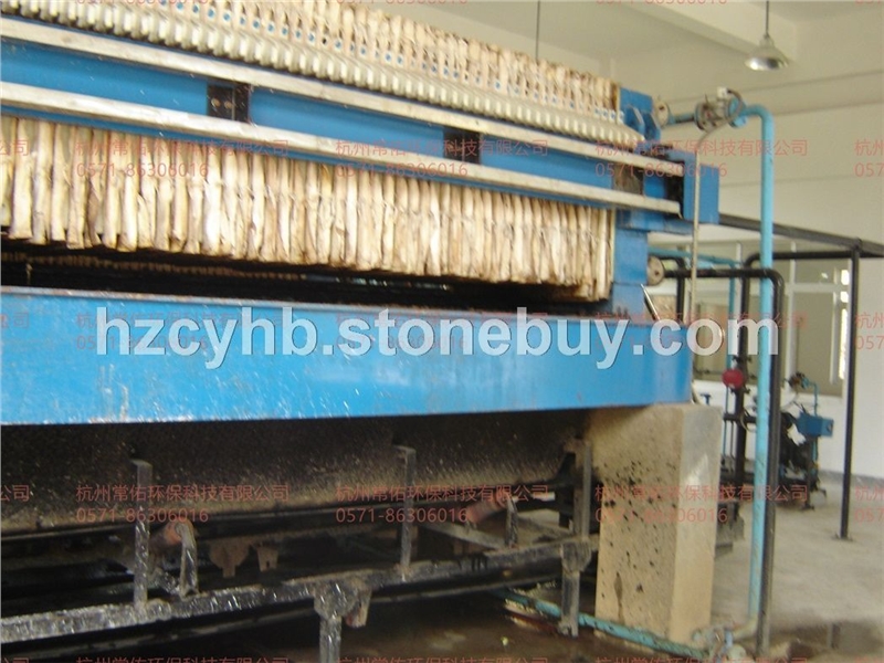 石材废水污泥脱水滤布－板框压滤机滤布袋－丙伦黑色单复丝1808C