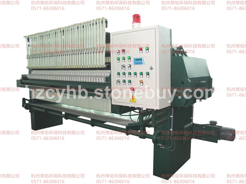 石材废水污泥过滤设备-全自动板框曲张压滤机