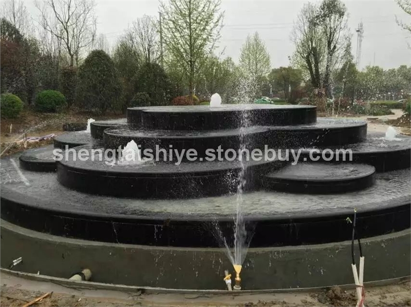 花瓣型喷水池