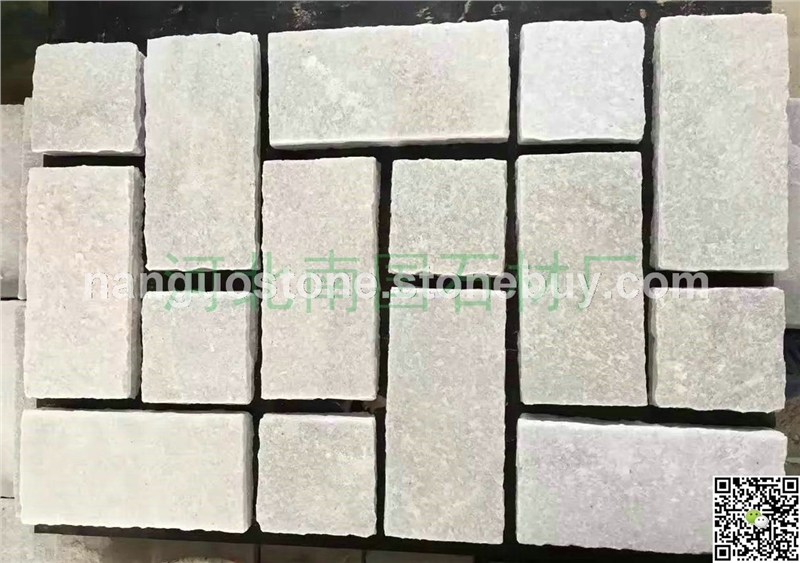 新品石英敲边 网粘石