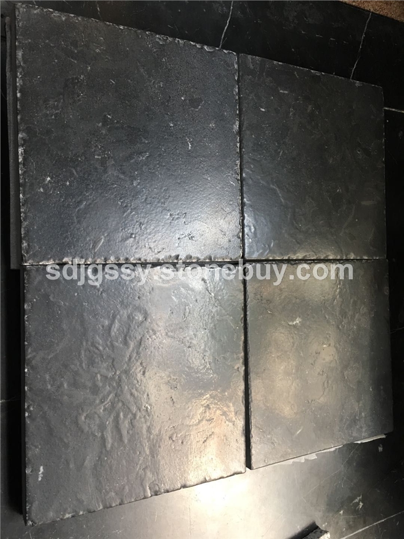 黑色石灰石皮革面