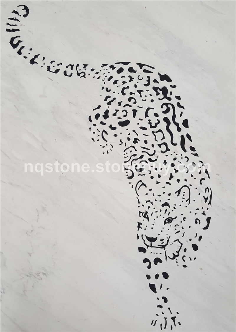 WJ-666豹子水刀切割拼画
