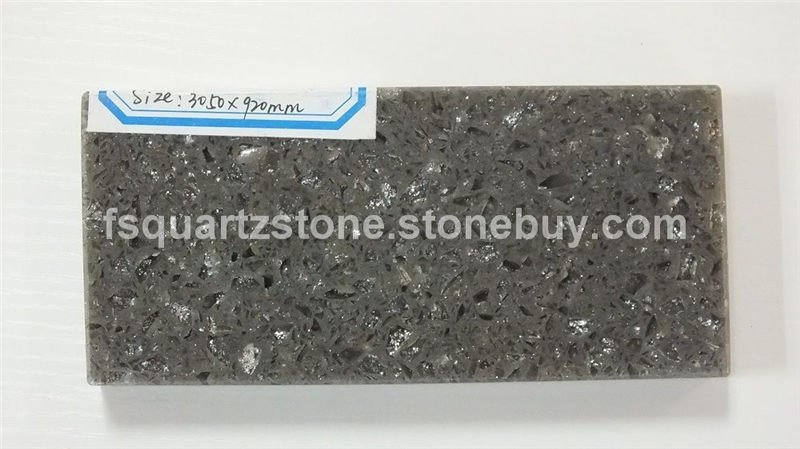 灰色光芒石英石